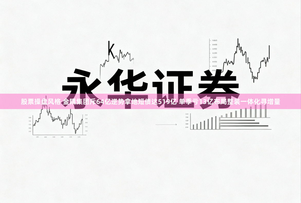 股票操盘风格 金隅集团斥64亿逆势拿地短债达519亿 单季亏13亿布局整装一体化寻增量