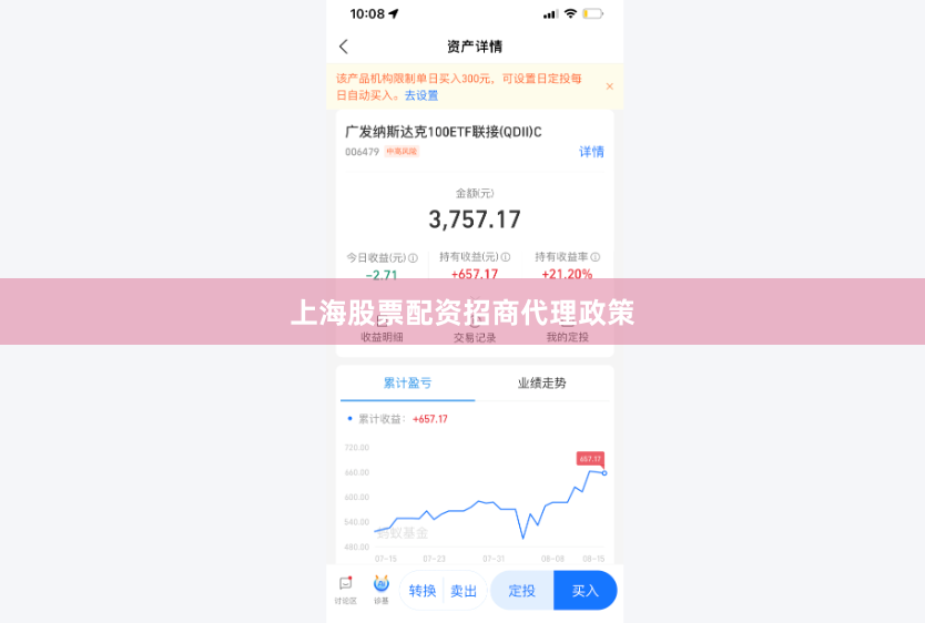 上海股票配资招商代理政策